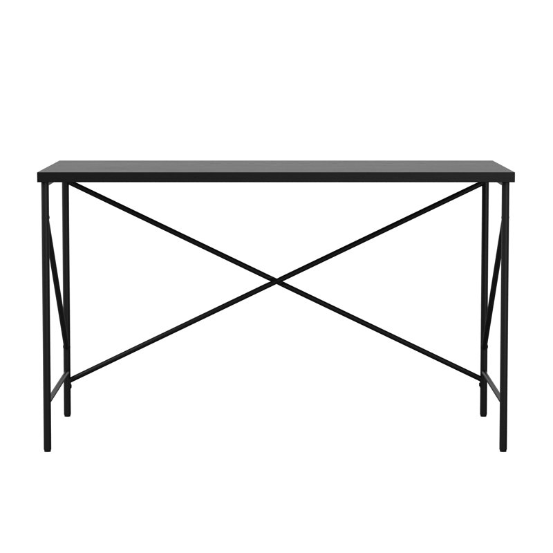 Martha Stewart Miller Martha Stewart Home Office Parsons Desk with Metal X Frame Reviews Wayfair